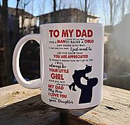 To my Dad From Daughter Mug Gift – Not The Worst Gift