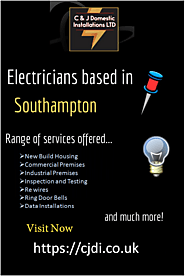Electrician in Southampton - CJDI