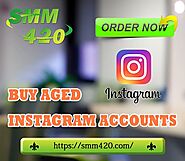 Buy aged Instagram Accounts - SMM420 Few Year Old Accounts