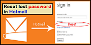 Reset lost password in Hotmail | Posts by contactsupporthelp | Bloglovin’