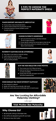 Tips to Choose Perfect Maternity Dresses | Mother Bee Maternity