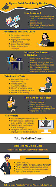 Infographics: Tips to Improve Your Study Habits