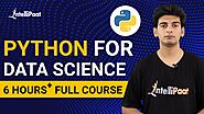 Python for Data Science | Data Science With Python | Python Data Science Tutorial | Intellipaat