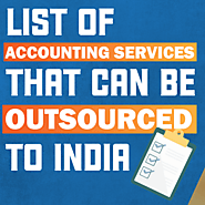 List of Accounting Services That Can Be Outsourced To India | CapActix