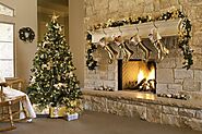 Elegant Christmas Living Room Decorative Ideas