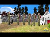 3D Animation Five Little Soldiers Nursery Rhyme for children with Lyrics