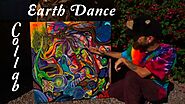 Earth Dance Collaborative Art ~ Colorful Abstract Painting