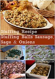 Side Dish: Stuffing Recipe Stuffing Balls With Sausage Sage...
