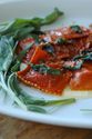 Honey Roasted Pumpkin Ravioli with sage and browned butter