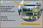 What is the role of a property manager in South Australia?