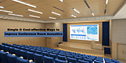 Simple & Cost-effective Ways to Improve Conference Room Acoustics | Ecopro