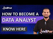 Skills to Become a Data Analyst | How to Become a Data Analyst | Intellipaat