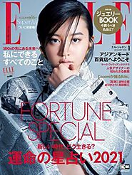 Elle Japan Magazine - January 2021