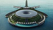 Eco-Floating Hotel: A Hotel that Revolves to Generate Electricity!  