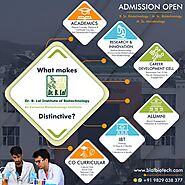 Biotechnology admission in 2021