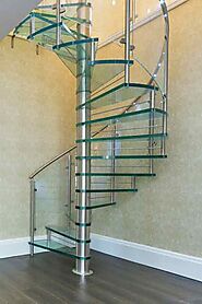 Order Glass Spiral Staircases From Complete Stair Systems