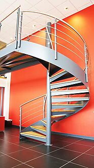 Spiral Staircase Exeter For Car Showroom