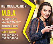 MBA in Fashion Designing Management Distance learning Education Admission 2021