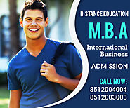 MBA in International Business Distance Learning education Admission 2021-2022