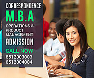 MBA Operations and Product Management Distance learning education Admission 2021-2022