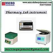 Pharmacy Lab Equipment Manufacturers- D pharmacy Lab Instruments Exporter India.