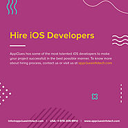 Hire Dedicated iOS/iPhone Mobile App Developers in USA