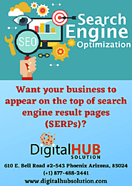 Search Engine Optimization Company | Digital Hub Solution