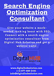 Trusted Search Engine Optimization Consultant | Digital Hub Solution