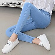 Buy Ankle-Length Denim Jeans for Women |ShoppySanta