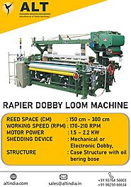 Best Leading Rapier Dobby Loom Machine Manufacturer in Surat