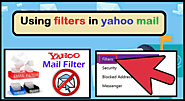 Using filters in yahoo mail | Posts by contactsupporthelp | Bloglovin’
