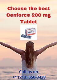 Choose the best Cenforce 200 mg Tablet