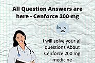 All Question Answers are here - Cenforce 200 mg - Supergenericsmart