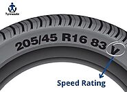What is meant by speed rating in tyres?