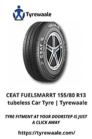 CEAT FUELSMARRT 155/80 R13 tubeless Car Tyre | Tyrewaale