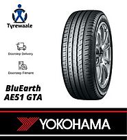 Website at https://tyrewaale.com/tyre/1058/yokohama-bluearth-ae51-gt-175-65-r15-tubeless-car-tyre