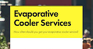 Evaporative Cooler Services | Smore Newsletters