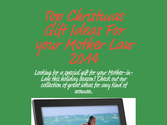 Top Christmas Gift Ideas For your Mother Law 2014