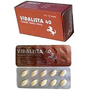 Shop Vidalista 40 MG Online | Review, Price, Uses - AlledChem