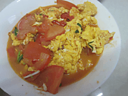 Stir-Fried Tomatoes and Eggs