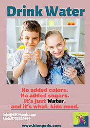 Drink Water_ Kionpeds Childrens Clinic Jonesboro AR