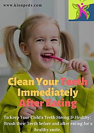 Clean Your Teeth Immediately After Eating _Children's Clinic Jonesboro 