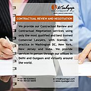 Contractual Review and Negotiation