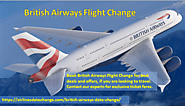 British Airways Flight Change