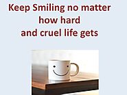 Cute Love Smile Quotes Keep Smiling