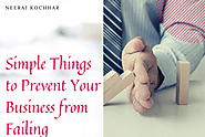 Simple Things to Prevent Your Business from Failing