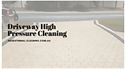 Why High Pressure Cleaning is The Best Cleaning Method for Driveways? - H2O External Cleaning