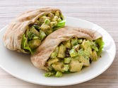 Sweet-and-Spicy Turkey Pitas Recipe