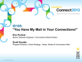 ID105: You Have Your Mail In My Connections!