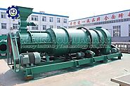 A new type of organic fertilizer rotary drum agitator granulator